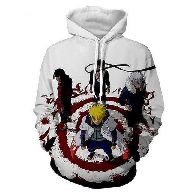 Naruto 3D Unisex Hoodies