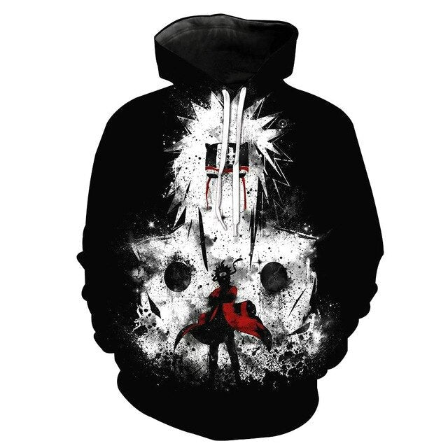 Naruto 3D Unisex Hoodies