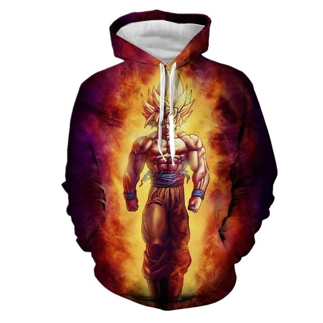 DBZ 3D Unisex Hoodies (Variety)